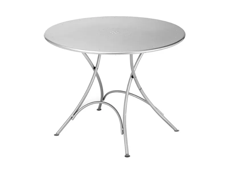 Tavolo rotondo in metallo Pigalle Emu in Offerta Outlet