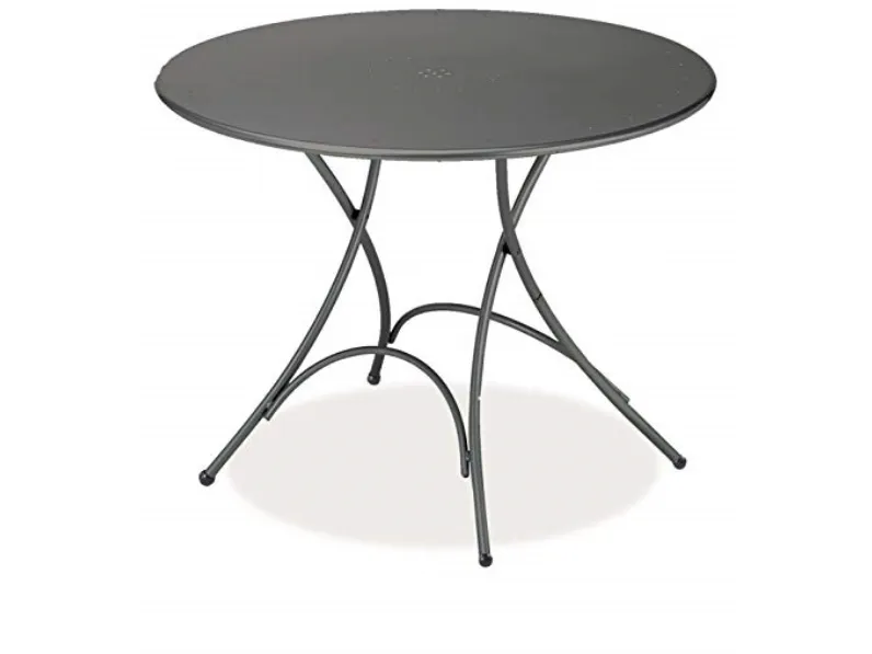 Tavolo rotondo in metallo Pigalle Emu in Offerta Outlet