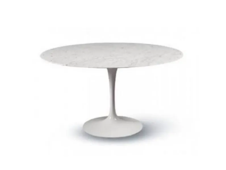 Tavolo rotondo Saarinen made in italy diametro 80 Artigianale scontato del  30%