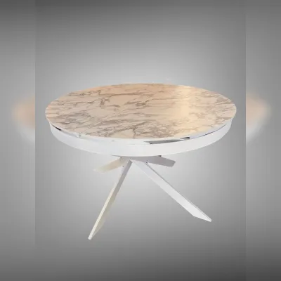 Tavolo rotondo Marble round Collezione esclusiva scontato del 56%