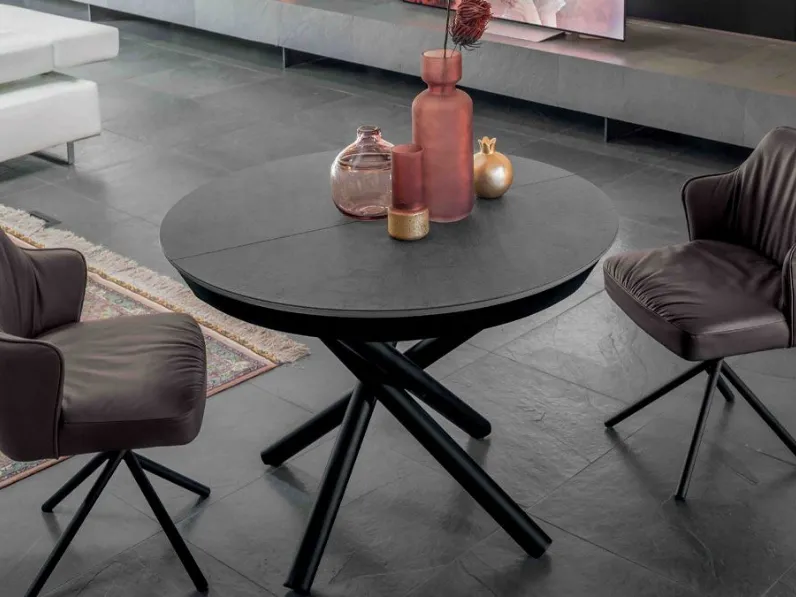 Tavolo Round fisso Altacom in laminato Fisso scontato 30%