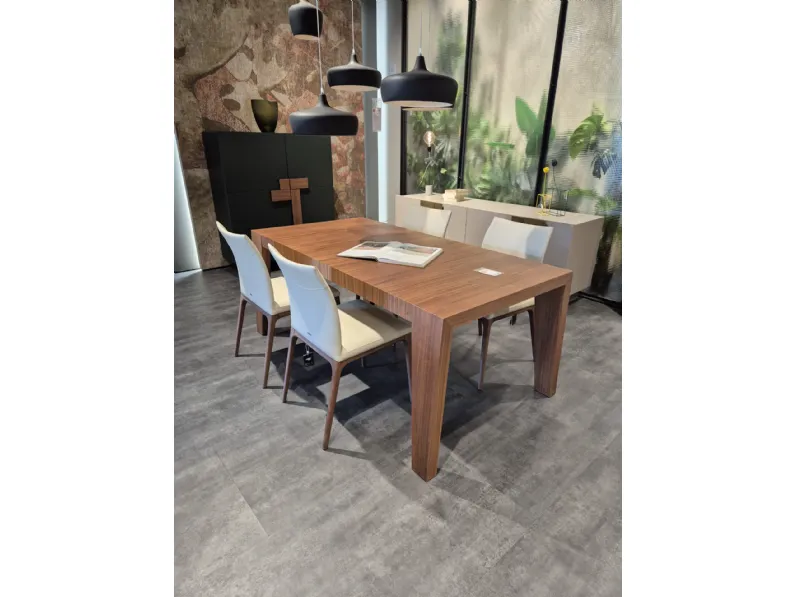 Tavolo Sa 120 tavolo carthaghena Pianca in legno Rettangolare allungabile scontato 38%
