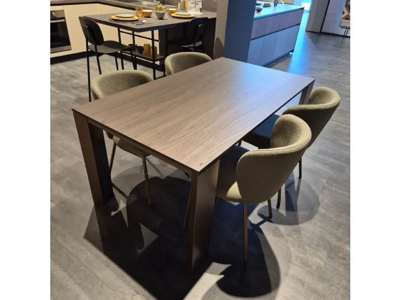 Tavolo Sa 204 tavolo qal' brera home Collezione esclusiva in laminato Allungabile scontato 38%