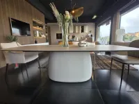 Tavolo sagomato Botero keramik Cattelan italia scontato del 25%