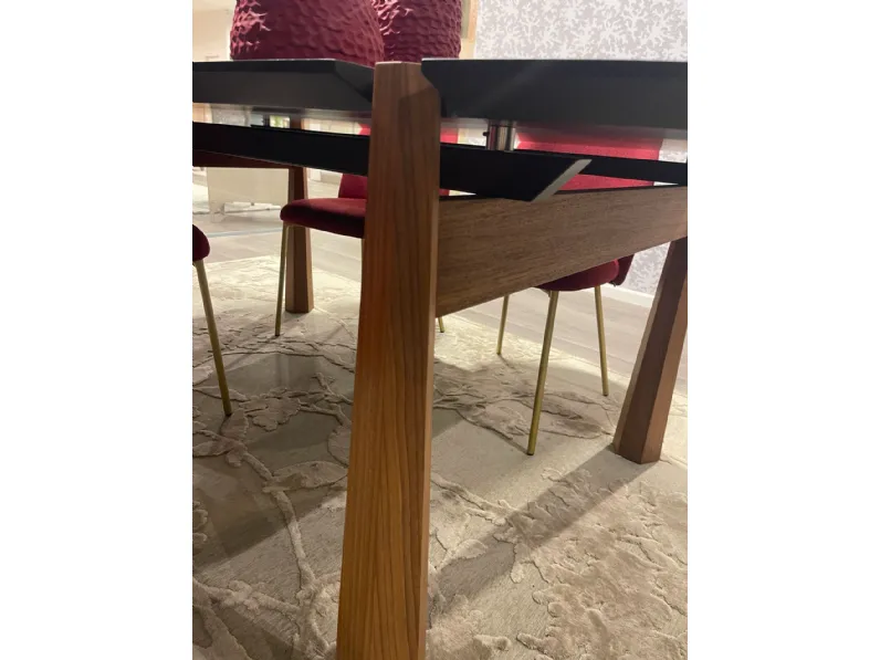Tavolo in legno sagomato Cv 460 tavolo york Modo 10 in offerta outlet