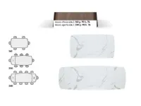 Tavolo allungabile Tavolo allungabile padronale  Md work a soli 1920 Euro