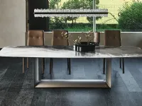 Tavolo Dragon keramik Cattelan italia in ceramica Fisso 
