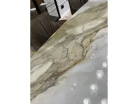 Tavolo sagomato in ceramica Skorpio keramik di Cattelan italia in Offerta Outlet