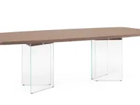 Tavolo sagomato in legno Castiels di Artigianale in Offerta Outlet