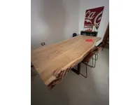 Tavolo in legno sagomato Tavolo allungabile   industrial legno  Nuovi mondi collection a prezzo ribassato