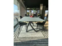 Tavolo in metallo sagomato Tiffany Sedit a prezzo ribassato
