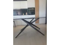 Tavolo in metallo sagomato Tiffany Sedit a prezzo ribassato