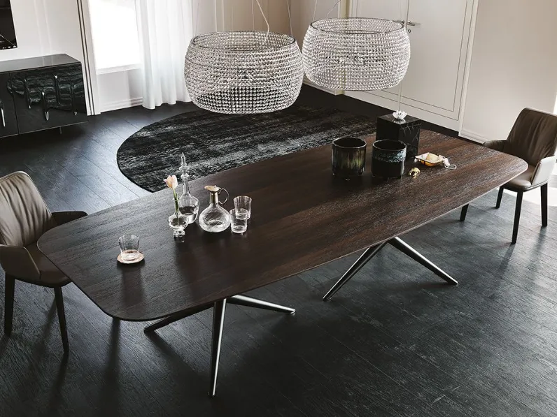 Tavolo fisso Atlantis crystalart Cattelan italia a soli 3803€