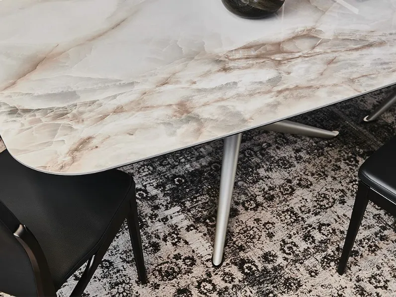 Tavolo fisso Atlantis crystalart Cattelan italia a soli 3803€