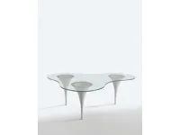 Tavolo sagomato in vetro Luxury table  italy design Md work in Offerta Outlet