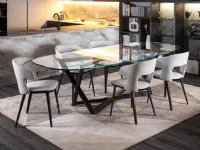 Tavolo sagomato Jones e vence outlet Diotti.com scontato del 30%