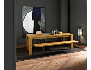 Tavolo Square estensibile Mobilia web in laminato Rettangolare allungabile scontato 55%