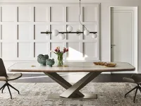 Tavolo Stratos keramik Cattelan italia in ceramica Fisso scontato 30%