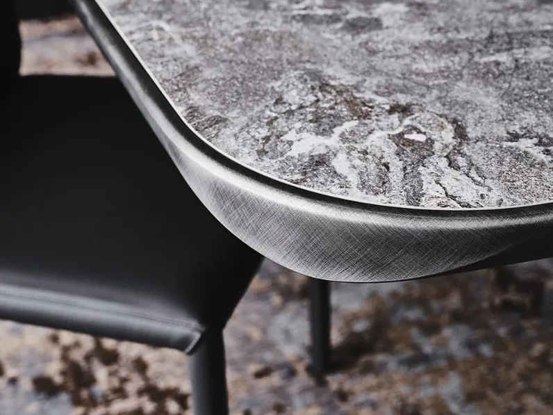 Tavolo Stratos keramik Cattelan italia in ceramica Fisso scontato 30%