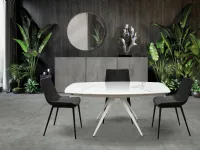Tavolo sagomato in ceramica Tavolo allungabile di Collezione esclusiva in Offerta Outlet