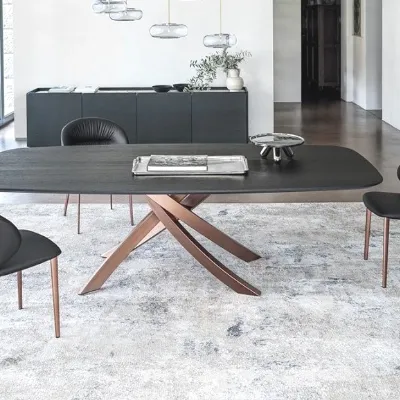 Tavolo Tavolo artistico piano in vetroceramica di Bontempi scontato del 44%