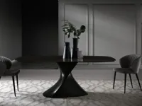 Tavolo in ceramica sagomato Tavolo luxury vetroceramica calacatta o nero greco  Md work in offerta outlet