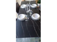 Tavolo in ceramica rettangolare Sahara noir La seggiola a prezzo scontato