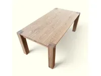 Tavolo in legno rettangolare Scandinavo Artigiani veneti a prezzo scontato