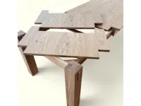 Tavolo in legno rettangolare Scandinavo Artigiani veneti a prezzo scontato