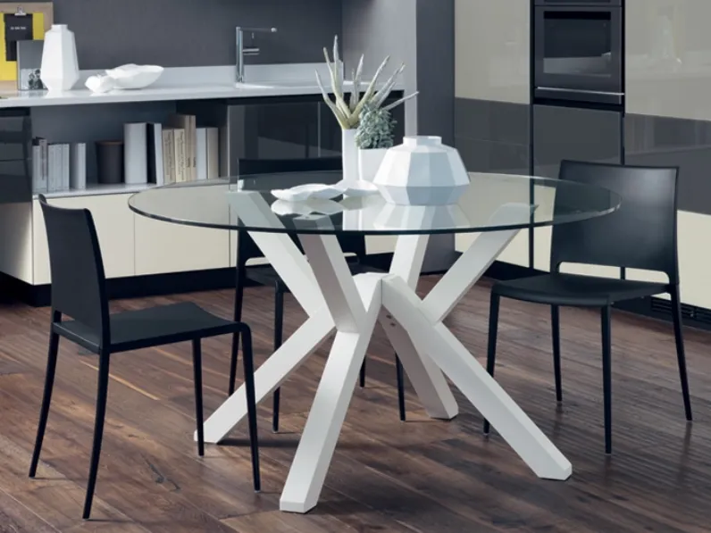 Tavolo rotondo Shangai Scavolini scontato del 31%