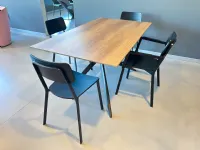Tavolo Tavolo tiffany Sedit in legno e resina Allungabile scontato 30%