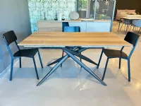 Tavolo Tavolo tiffany Sedit in legno e resina Allungabile scontato 30%