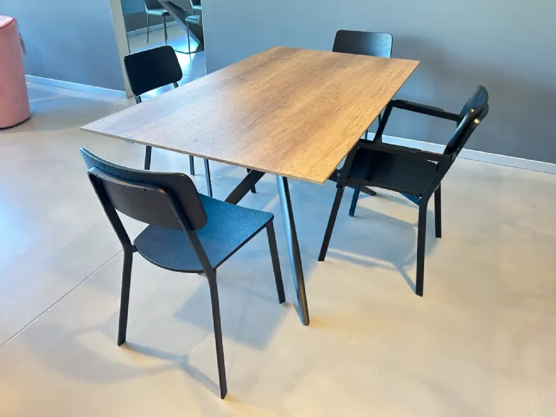 Tavolo Tavolo tiffany Sedit in legno e resina Allungabile scontato 30%