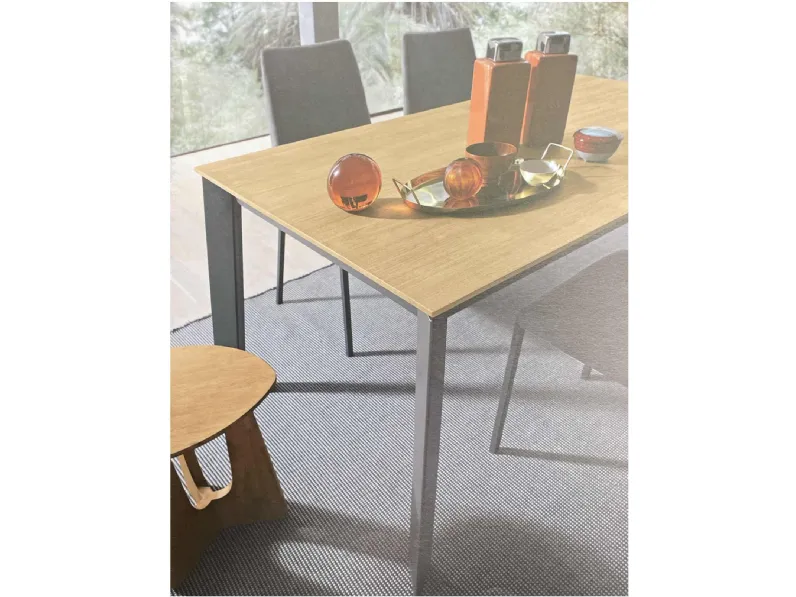 Tavolo Sharp Fgf mobili in legno Rettangolare allungabile