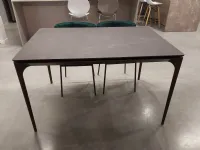 Tavolo Silhouette Calligaris in ceramica Allungabile