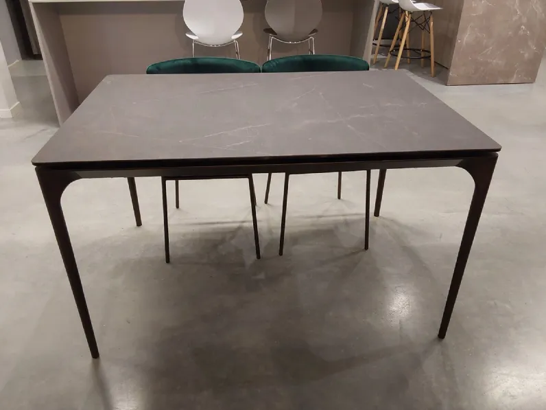 Tavolo Silhouette Calligaris in ceramica Allungabile