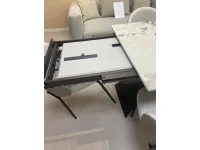 Tavolo in ceramica rettangolare Sintesi Altacom in offerta outlet