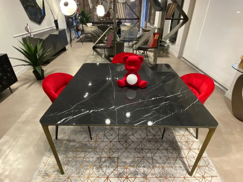 Tavolo quadrato Slim Sovet scontato del 30%