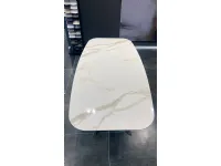 Tavolo Spring Di lazzaro in ceramica Fisso