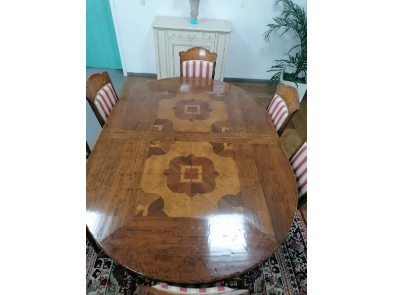 Tavolo ovale Stazzema Faber mobili scontato del 50%