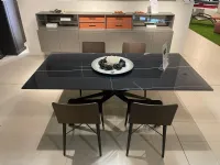 Tavolo Stern Jesse in vetro Fisso scontato 69%