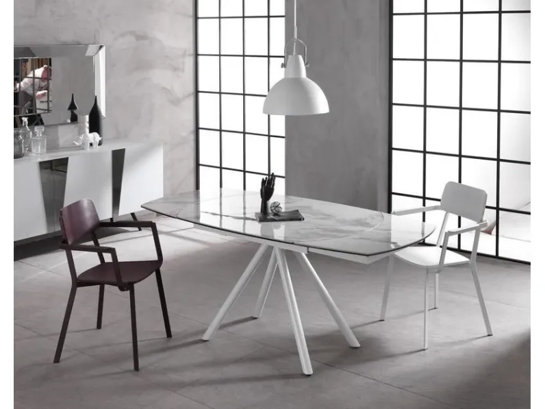 Tavolo Kyoto four ceramica di Stones scontato del 48%