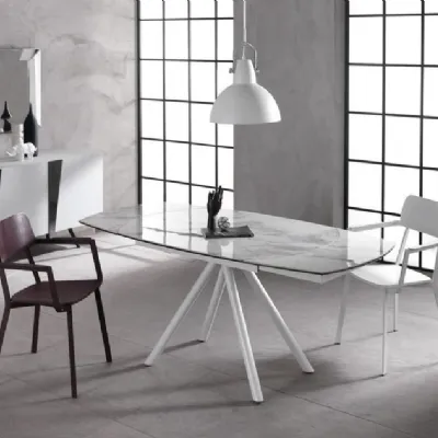 Tavolo Kyoto four ceramica di Stones scontato del 48%