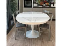 Tavolo in ceramica rotondo Sun super Altacom a prezzo scontato