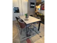 Tavolo rettangolare in laminato Tavolo all eminence metal connubia di Collezione esclusiva in Offerta Outlet