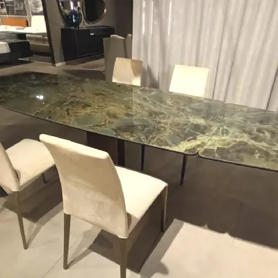 Tavolo Tavolo allungabile sabino Riflessi in ceramica Allungabile 