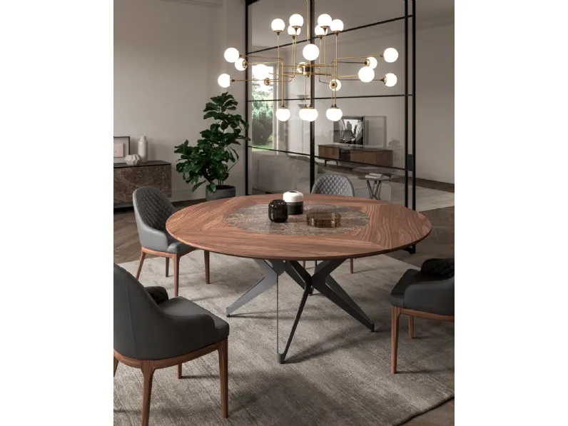 Tavolo Tavolo con vassoio girevole maxi  Md work in OFFERTA OUTLET