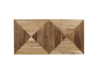 Tavolo Tavolo dionsio industrial legno Outlet etnico in OFFERTA OUTLET