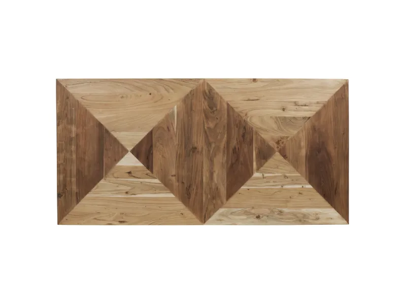 Tavolo Tavolo dionsio industrial legno Outlet etnico in OFFERTA OUTLET