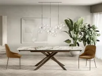 Tavolo in metallo rettangolare Tavolo e sedie in metallo Artigianale a prezzo scontato